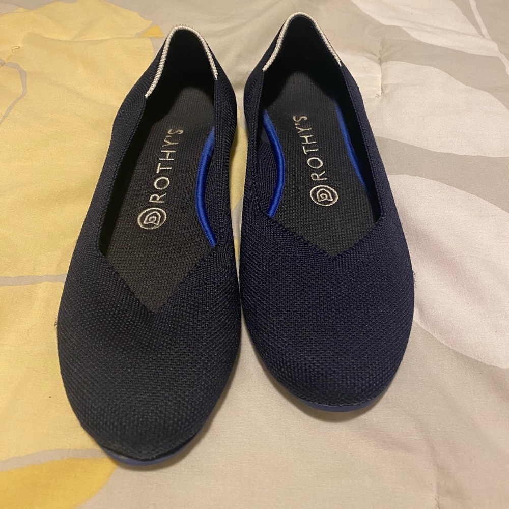 Rothys navy blue